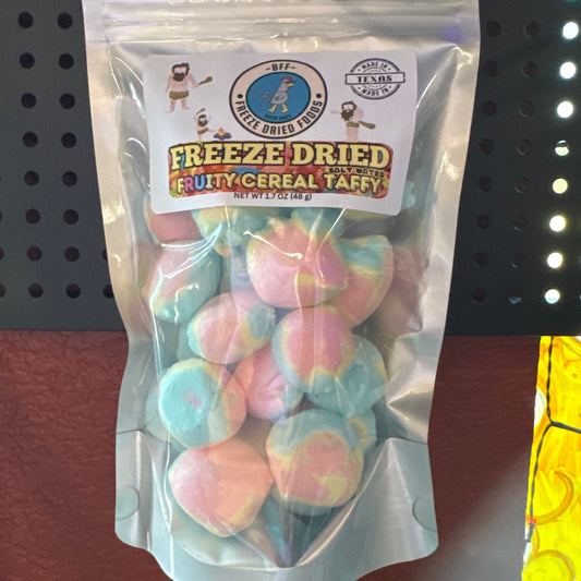 Freeze-dried fruit taffy - nostalgic candy reimagined | BFF Foods