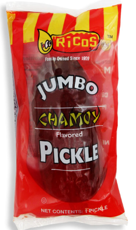RICOS CHAMOY PICKLE IN A POUCH DISPLAY TRAY