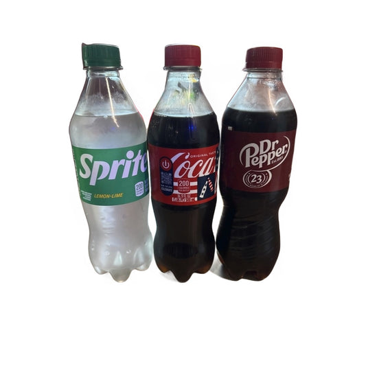 Coke , Dr, pepper, Sprite