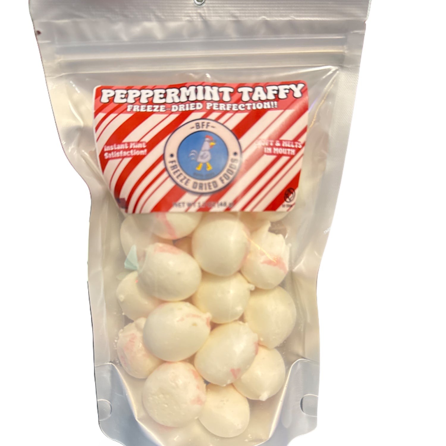 Freeze-dried fruit taffy - nostalgic candy reimagined | BFF Foods