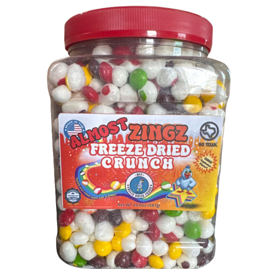 20oz jar freeze-dried candy assorted flavors