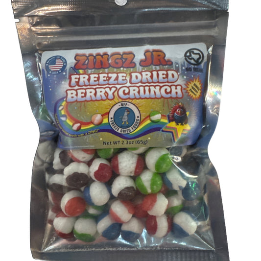 Freeze-dried Zingz - tangy crunchy candy | BFF Foods
